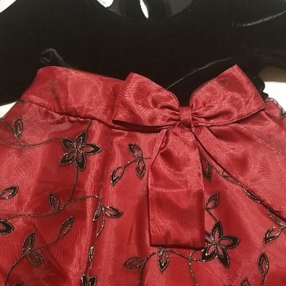 Little Girls Formal Embroidered Dress - Picture 3 of 10